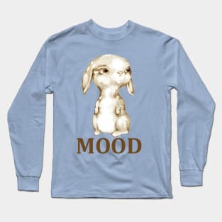 rabbit - 'mood' Long Sleeve T-Shirt